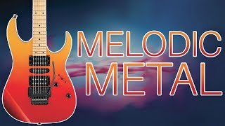 Melodic Metal Backing Track  C minor 185 BPM [upl. by Innavoj]