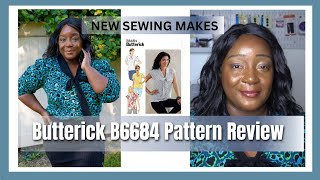 Pattern Review Butterick B6684 Sewing Makes [upl. by Amalberga]