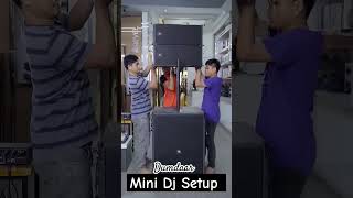 Mini DJ setup System Hifi Bass Liner Setup djsurajshivpuri [upl. by Eiramoj8]