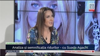 Semnificatia ridurilor de pe fata  cu Suada Agachi la Canal 33 [upl. by Einra970]