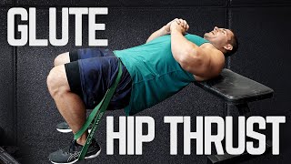 Banded Hip Thrust  Barbell Hip Thrust Alternatives [upl. by Nezam541]