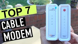 BEST 7 Cable Modem [upl. by Suivatnad54]