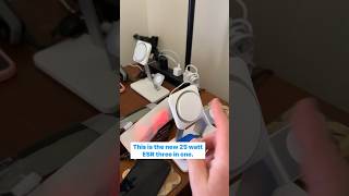 ESR MagSafe 3 in 1 chargers review short [upl. by Alledi]