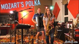 quotMozarts Polkaquot  Mollie B Ted Lange amp Dana Lindblad Home Session 44 [upl. by Osanna]