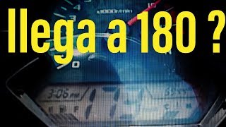 TOP SPEED VELOCIDAD FINAL HONDA CBR 300R20186000 KM [upl. by Nohsauq620]