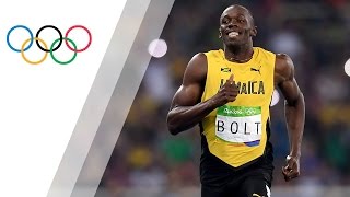 Usain Bolt My Rio Highlights [upl. by Oidualc]