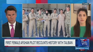 FIRST FEMALE AFGHAN PIOLT RECOUTS HISTORY WITH TALIBAN [upl. by Nottnerb]