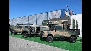 AutoBox Honker 4x4 at MSPO 2023  International Defence Industry Exhibition  September 2023 [upl. by Adriell]