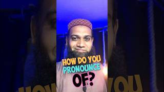 How to Pronounce OF Correctly Test Your Pronunciation Skills englishpronunciation shorts ipa [upl. by Nivalc]