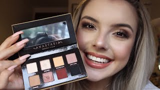 ANASTASIA BEVERLY HILLS HOLIDAY 2020 COLLECTION  Soft Glam ll TUTORIAL  swatches [upl. by Schrick127]