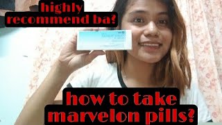 HOW TO TAKE MARVELON PILLS  JUDY ANN OSTAN VLOG [upl. by Sneve]