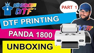 How to Unbox amp Assemble Step by Step Panda 1800 DTF Printer Procolored  DTF Printing PART 1 [upl. by Aliuqehs]