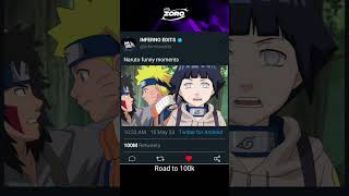 Naruto hinata thumara Chera phirse laal ho raha hai 😂  anime funny moments  shorts [upl. by Amoreta982]