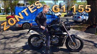 Review Zontes G1 155 Scrambler [upl. by Loutitia420]