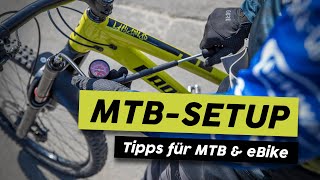 Bike Fahrwerk richtig einstellen  Tutorial  Set Up Tipps für MTB amp eBike [upl. by Gerhan535]