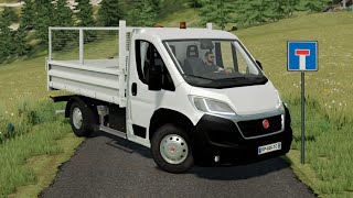 Fiat Ducato  Farming Simulator 2022 FS 22 LS 22 Car Truck Mod [upl. by Ahcropal]