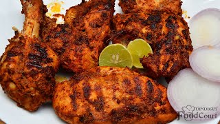 Grilled Chicken Recipe Grilled Chicken in Pan Tasty Grill Chicken Recipe [upl. by Ahsieyk]