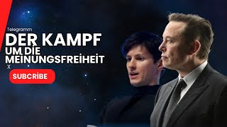 Tesla in Gefahr  Elon Musk Pavel Durov Bedrohung der freien Meinungsäußerung [upl. by Ecidnak290]