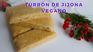 TURRÓN BLANDO DE ALMENDRAS casero vegano sin azúcar refinada [upl. by Niveg702]