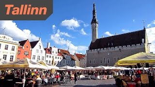 Tallinn Estonia  HD Video Tour of the City [upl. by Elleinaj]