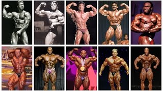 ALLTIME MR OLYMPIA WINNERS 19652016 [upl. by Awjan]