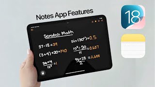 iOS 18 Notes Apps Mind Blowing Features [upl. by Animsay145]