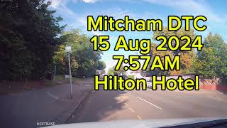 Mitcham New Driving Test Route 3 From Hilton Hotel [upl. by Sadye]