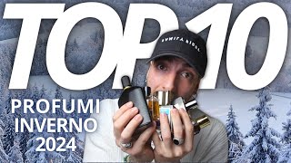 TOP 10 PROFUMI INVERNO 2024 ❄️☃️ [upl. by Aiuqram]