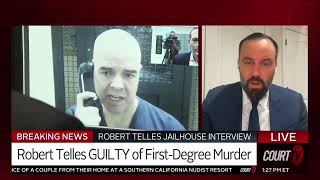 Part 2 Court TV  Robert Telles Jailhouse Interview [upl. by Robb]