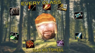 Every Classic World of Warcraft Class in a nutshell [upl. by Latsyc]