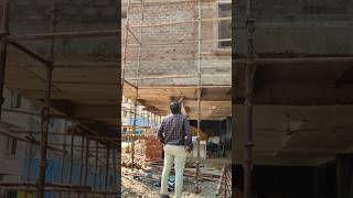 Scaffolding hire on rent scaffolding viralvideo engineering scaffold vlogs youtubeshorts risk [upl. by Swarts]