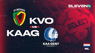 KV Oostende  KAA Gent hoogtepunten [upl. by Ballinger]