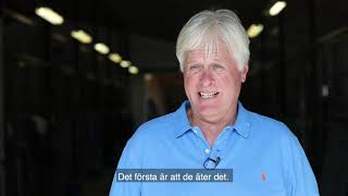 Travtränaren Jerry Riordan om Granngårdens hästfoder [upl. by Richmal]