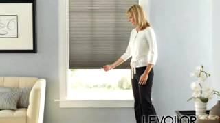 Levolor Custom Accordia Cellular Shades  Updated 2010 [upl. by Anilys]