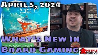 What’s New in Board Gaming April 5 2024 [upl. by Aday]