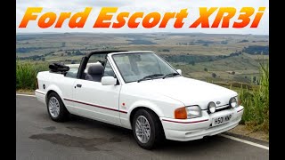 Ford Escort XR3i Cabriolet 1990 [upl. by Shiekh]