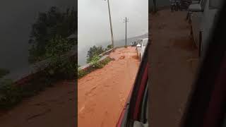 Mullaiyanagiri road heavyrain mullaiyanagiri [upl. by Tecu]