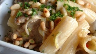 Pork fillet medallions recipe with tortiglioni pasta [upl. by Hubie]