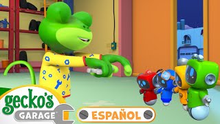 Gecko es sonámbulo  🐸 Garaje de Gecko  Carros para niños  Vídeos educativos [upl. by Hazard]