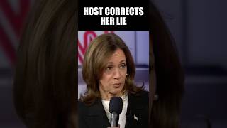 Watch Kamala Harris Get Angry as CNN Host Calmly Corrects Her Lie [upl. by Rebmetpes238]