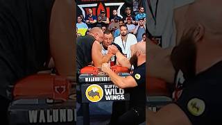 Michael Todd vs Jerry Cadorette 3rd Round Epic Armwrestling Fight 🤯💪🏻😱 shorts sports [upl. by Arrad]