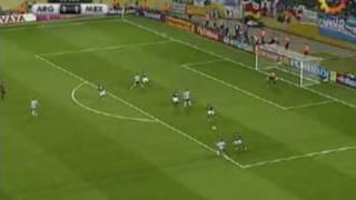 Maxi Rodriguez golazo contra Mexico [upl. by Parfitt]