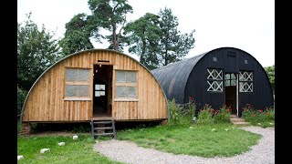 WW1 Nissen Bow Hut at Chiltern Open Air Museum [upl. by Oirrad]