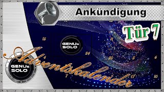 Adventskalender 2023 bei Genus Solo  Tür 7 [upl. by Anson]