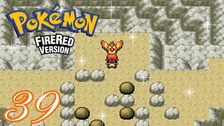 Pokemon FireRed Complete Walkthrough  Part 39 Moltres Mt Ember [upl. by Aliek336]