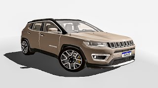 JEEP COMPASS LIMITED 7Mb SÓ DFF GTA SA ANDROIDPC [upl. by Sayer]