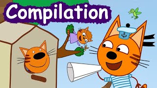 La Famille Chat  Compilation des épisodes  Dessins animés pour enfants [upl. by Eyt]