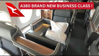 BUSINESS CLASS TRIP REPORT QANTAS LUXURY A380 QF1 Sydney  Singapore [upl. by Yttap663]