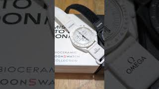 Swatch BIOCERAMIC MOONSWATCH MISSION TO THE MOONPHASE  FULL MOON and NEW MOON shorts [upl. by Baudin]