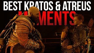 The Best Kratos amp Atreus Moments in God of War [upl. by Samuela965]